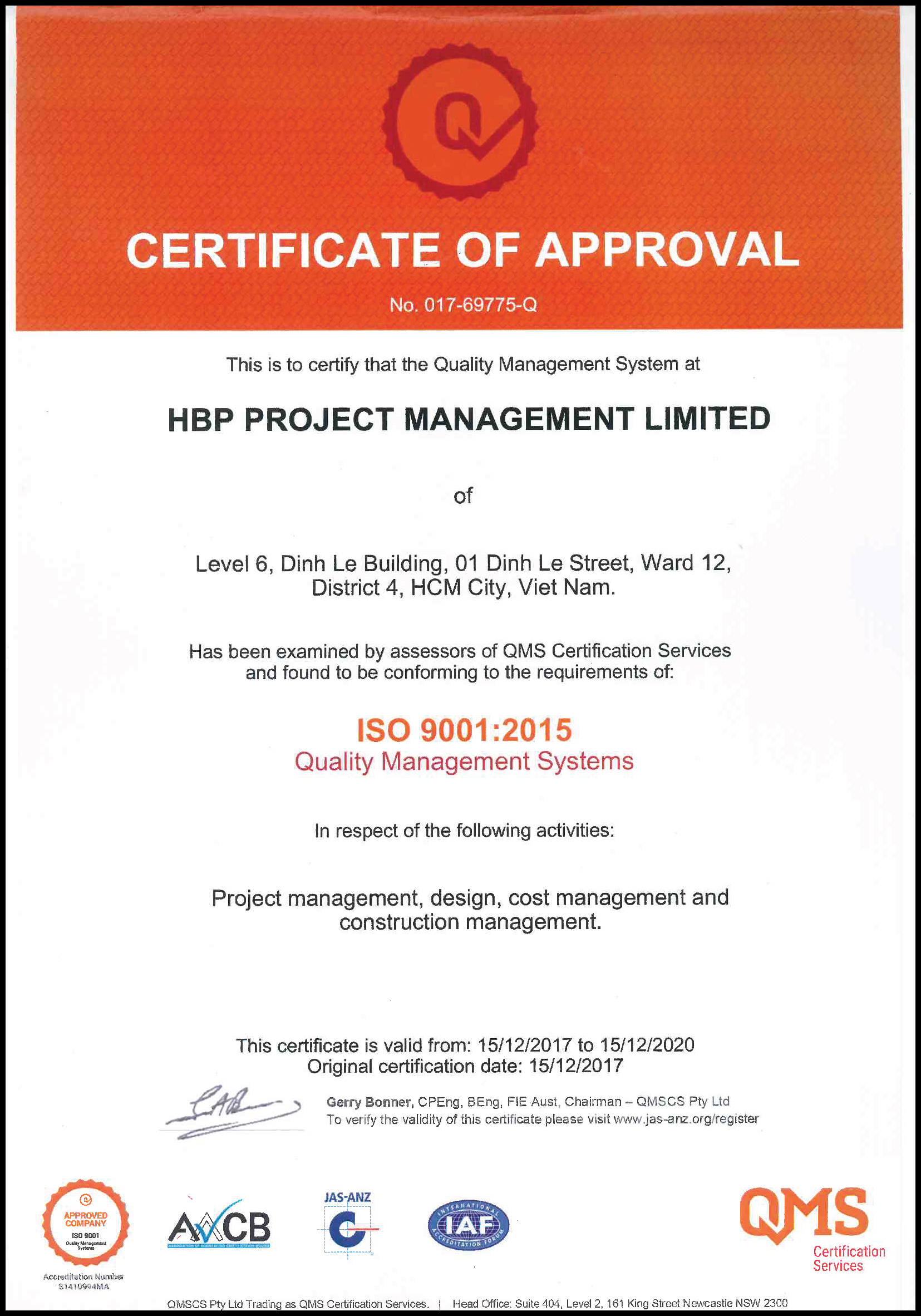 ISO Certificate 2019-210x300